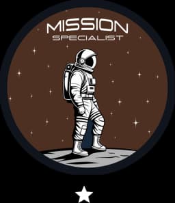 MISSION SPECIALIST (1 Person) logo